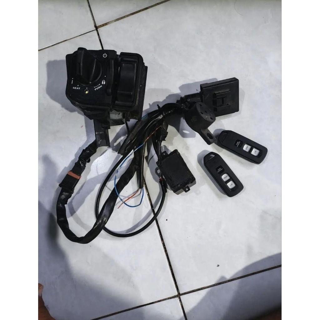 keyless untuk motor honda, bekas pakai