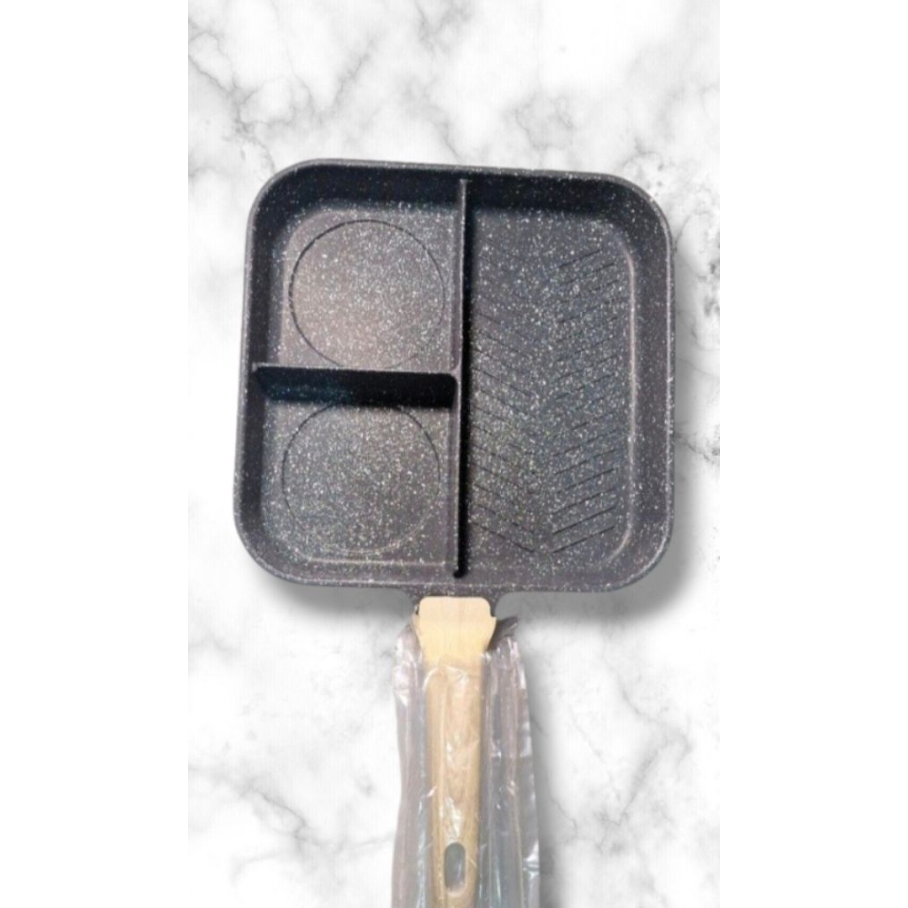 Carote Essential Woody 3in1 Grill Pan 28cm - BRAND NEW (Gak Pernah Dipakai)
