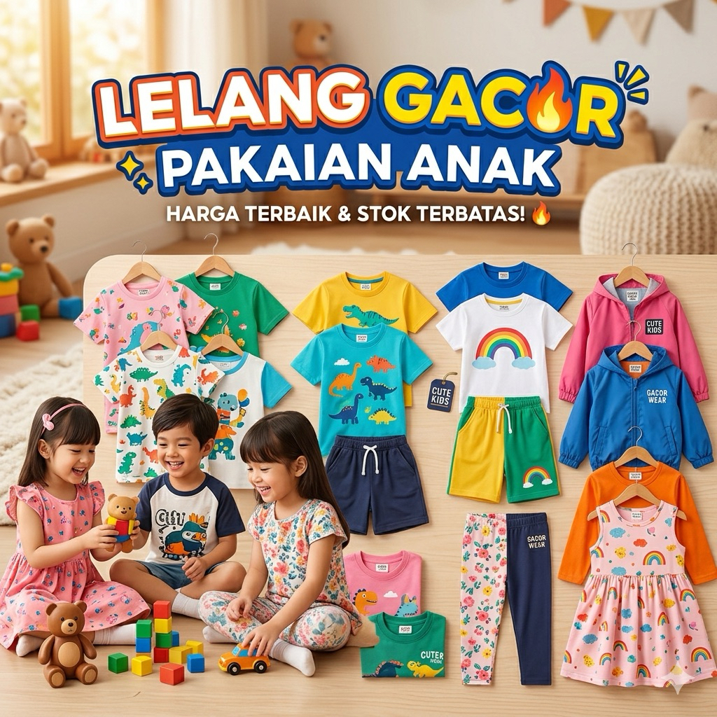 LELANGAN BAJU ANAK || SELARAS MDR