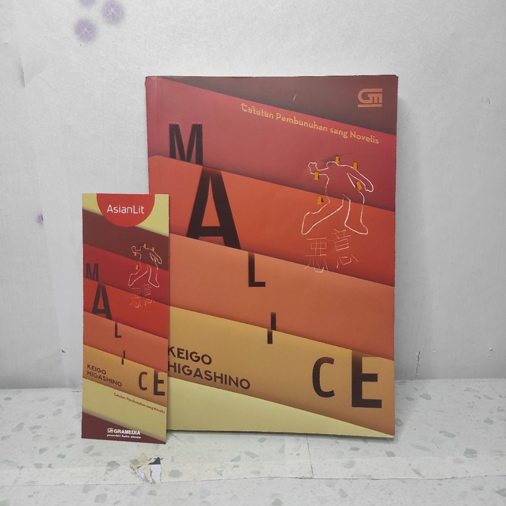 Novel 60 Ribu - Malice - Keigo Higashino - Novel Preloved Original Murah