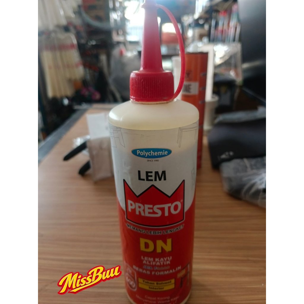 Lem Presto // Lem Kayu // Presto 600 gram // Lem Kayu Botol Presto