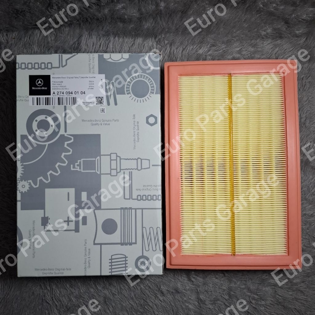 Air Filter Udara Mercedes Benz M274 W205 W213 W253 X253 C200 E200 GLC200 Original A2740940104