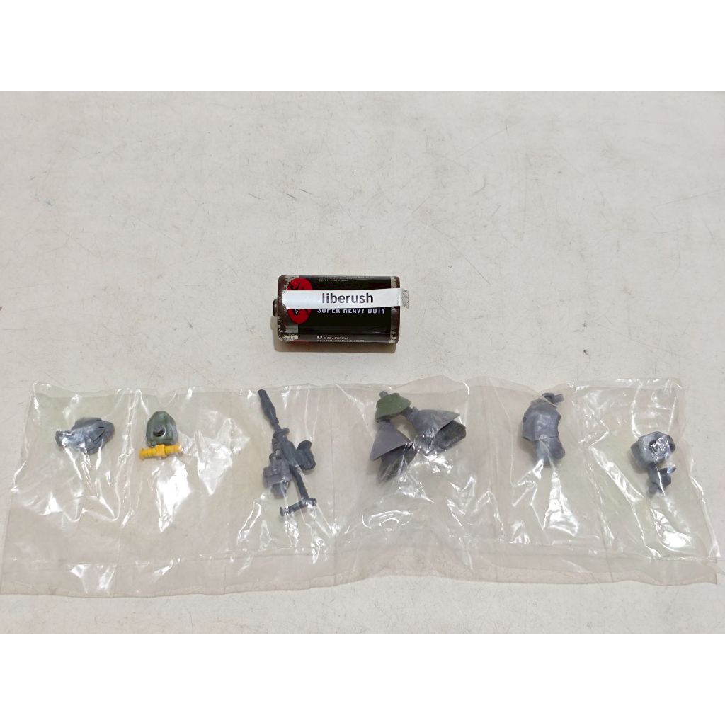 Hg bandai gashapon gundam gelgoog figure puzzle