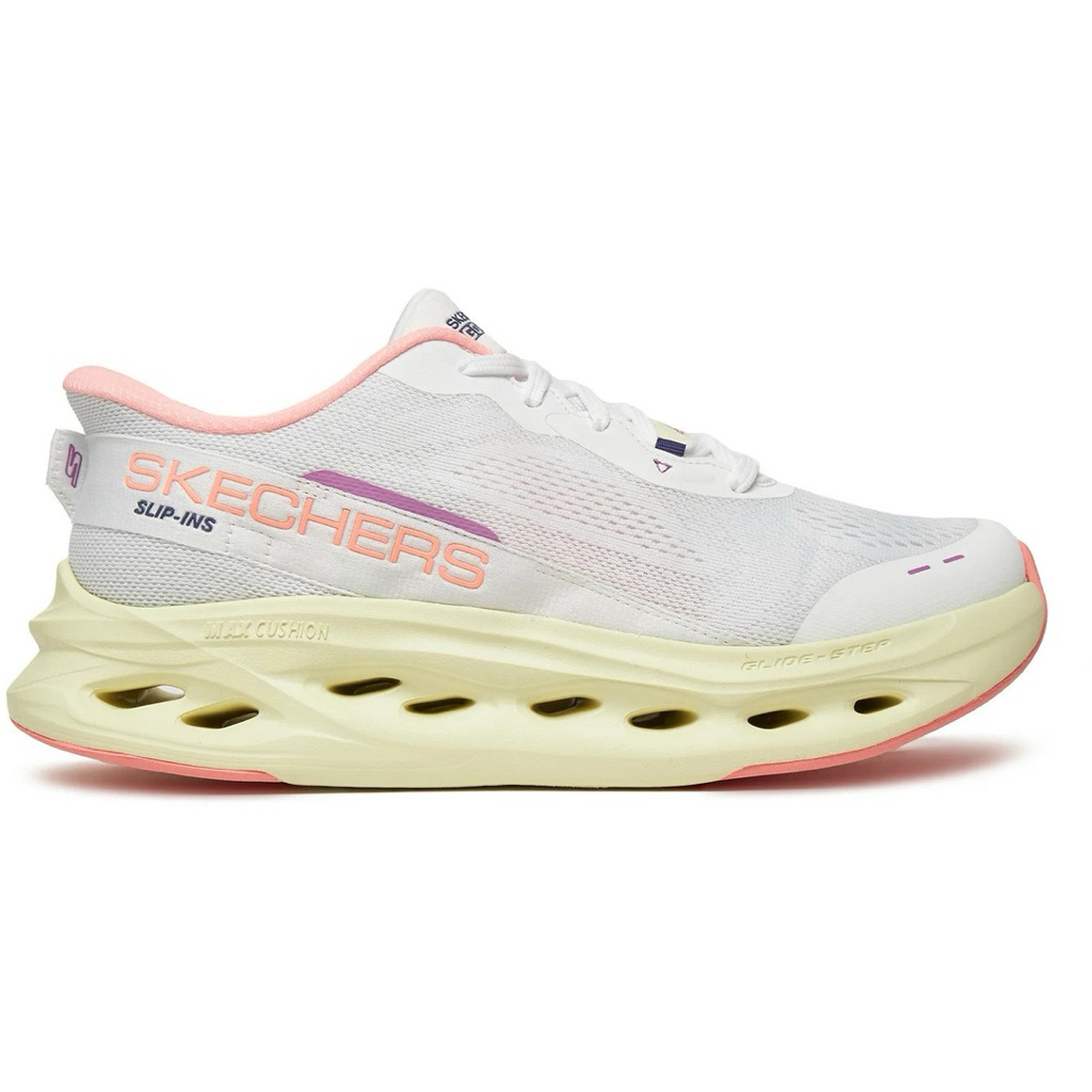 Skechers go run max cushioning glide step 129400/WPK sepatu wanita