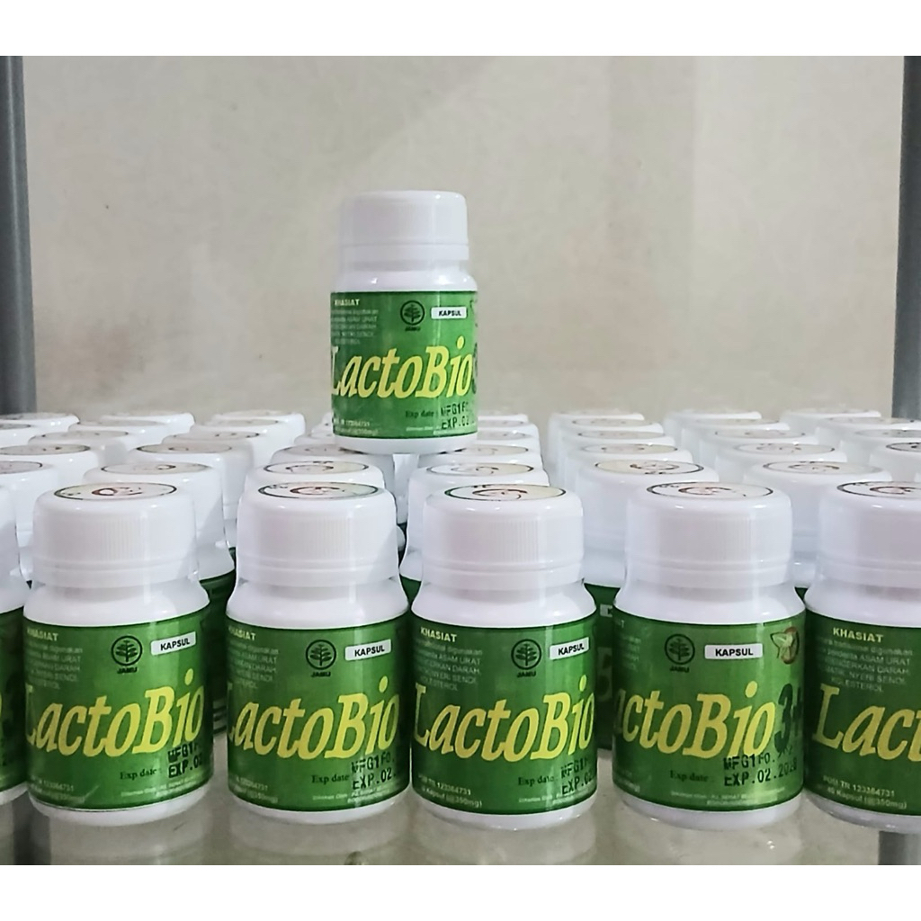 LactoBio 3+ Obat asam urat kolesterol