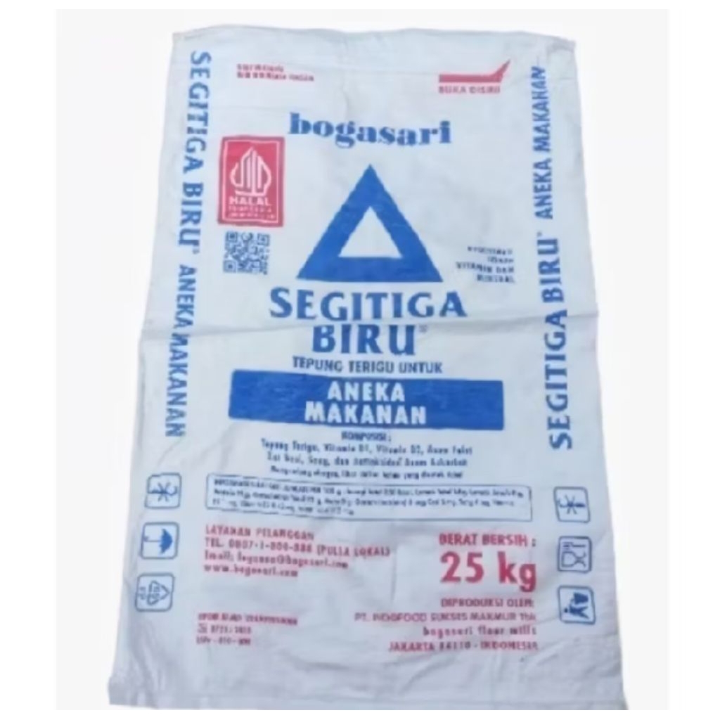Karung Bekas Terigu 25kg Serbaguna.