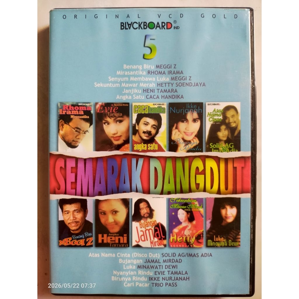 VCD Original SEMARAK DANGDUT 5