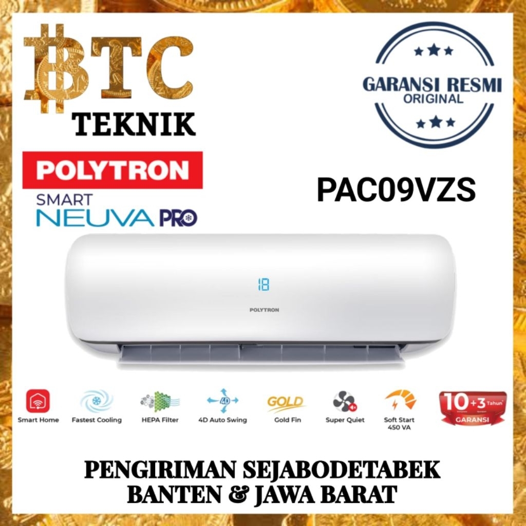 AC POLYTRON NEUVA ICE PAC 9 VZ 1 PK AC POLYTRON 9 VZ Harga Unit Only