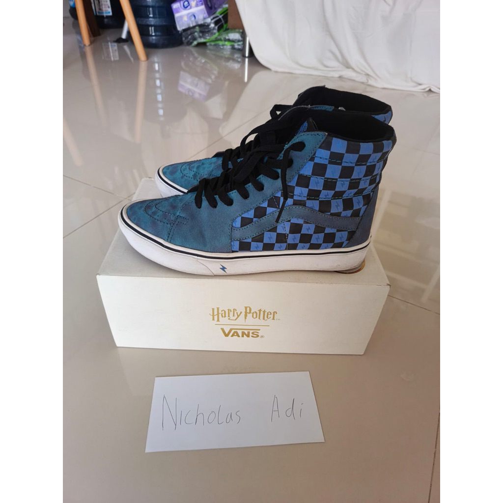 sepatu vans sk8 hi harry potter transfiguration preloved
