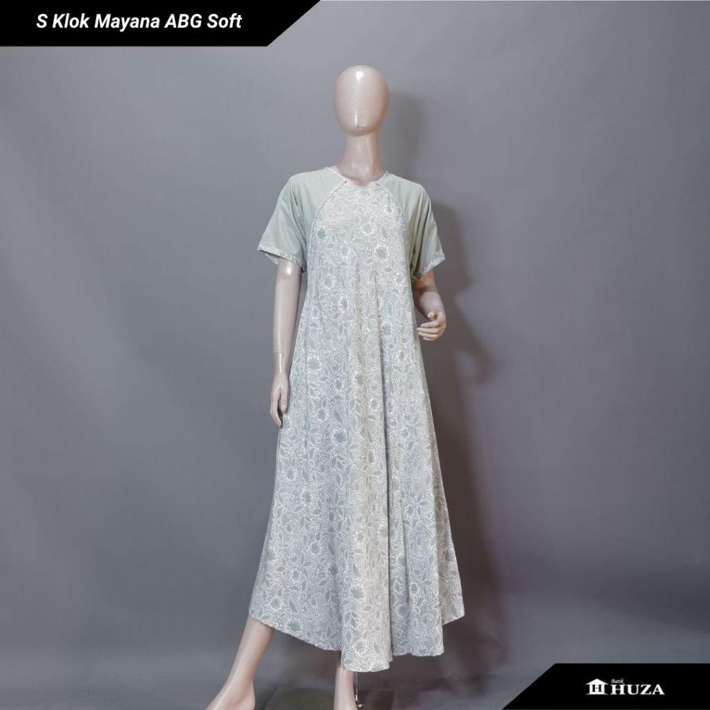 Batik Huza Daster Dewasa Batik Sedress Klok Mayana ABG Soft