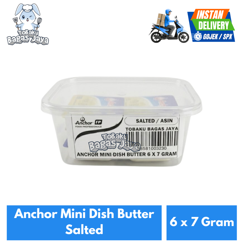 Anchor Minidish Butter Salted 6x7 Gram