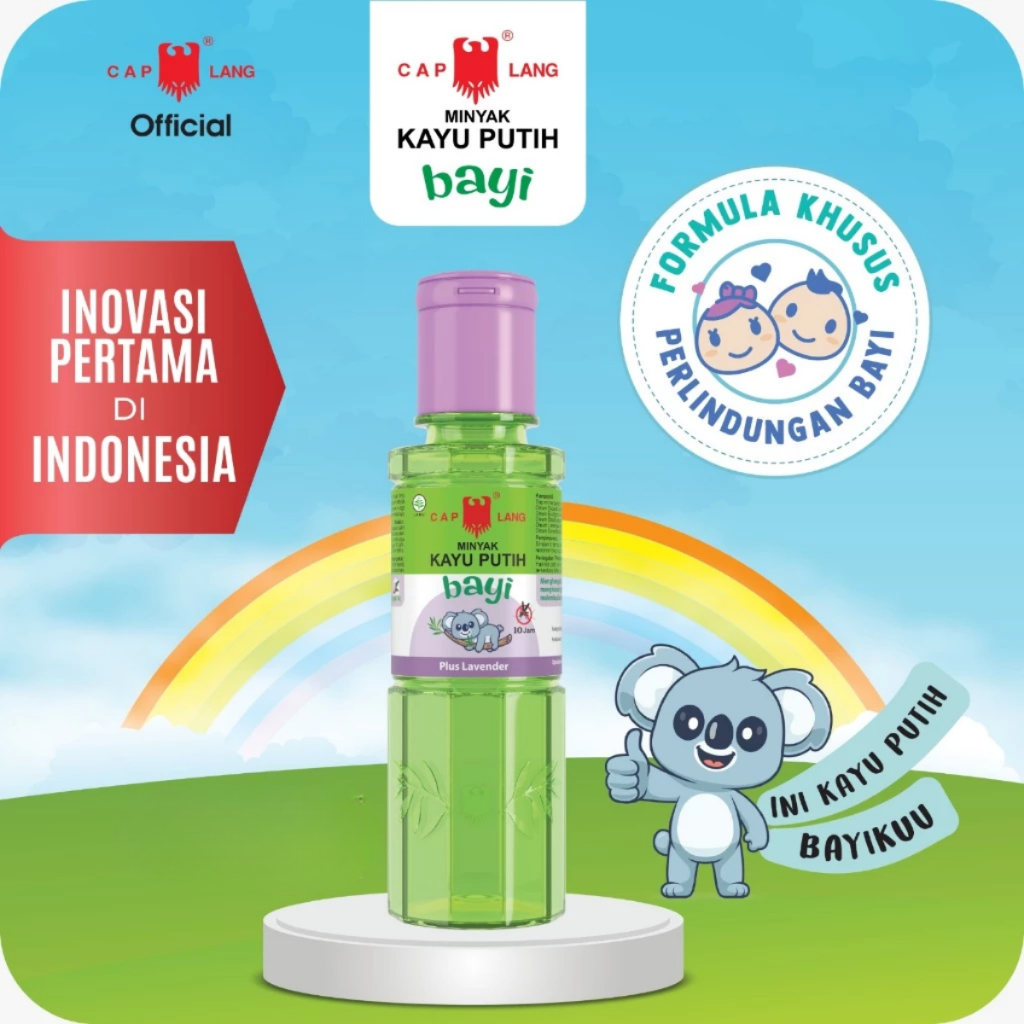 MINYAK KAYU PUTIH BAYI CAPLANG 60ML CHAMOMILE LAVENDER