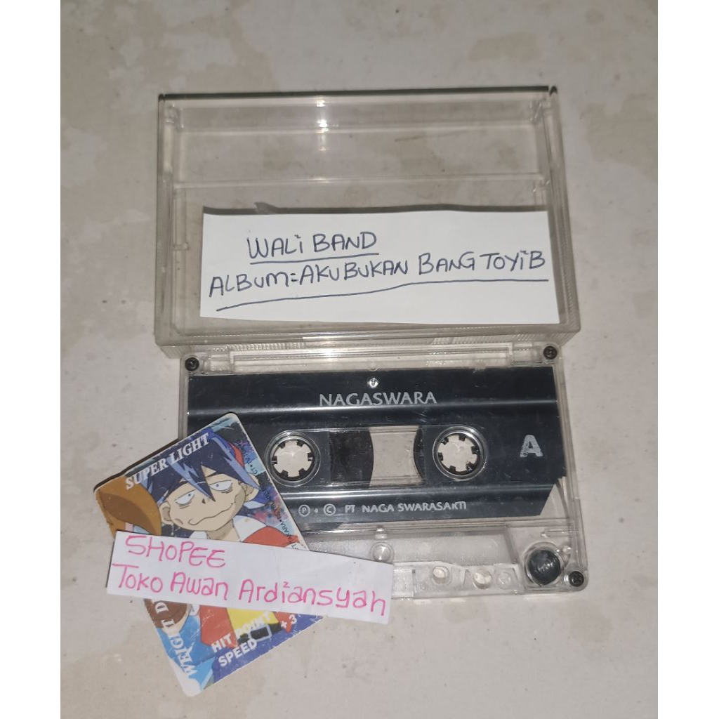kaset pita wali aku bukan bang toyib (hanya kaset pita, tanpa cover)