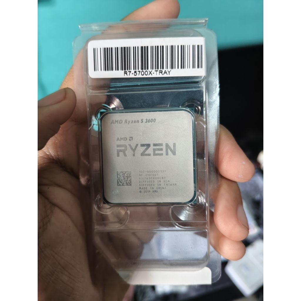 Processor amd ryzen 5 3600 fullset