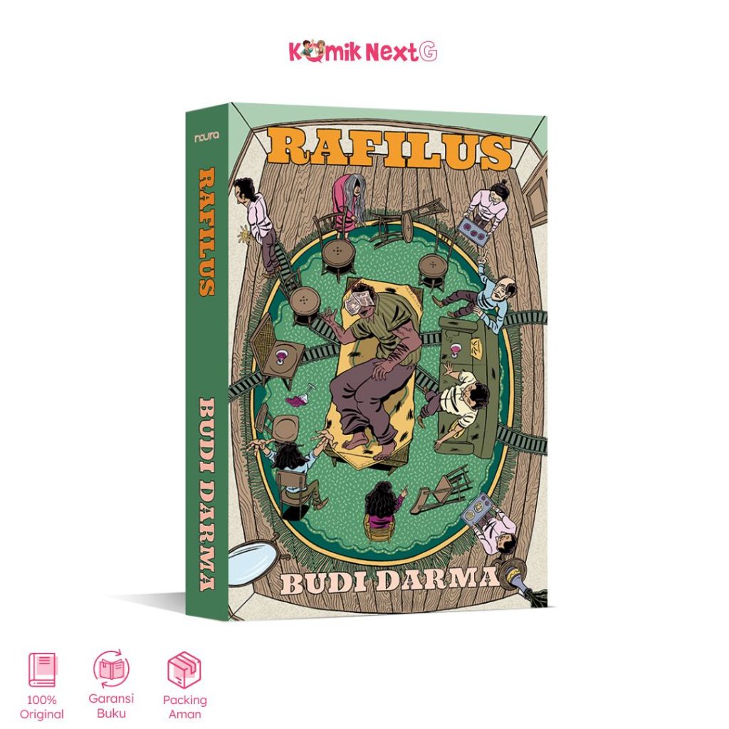 Buku Rafilus - Budi Darma - Novel Fiksi - Sastra