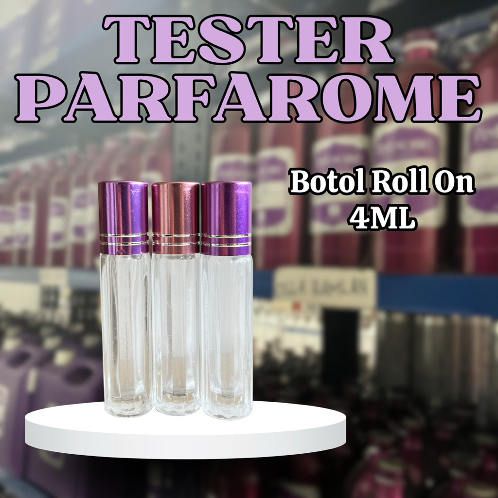 Tester Bibit Parfum Parfarome - Tester Roll On 4ML