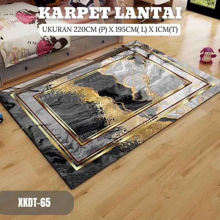 Karpet Lantai Malaysia 220x195cm Tikar Karpet Ruang Tamu Ambalan Karpet Jumbo