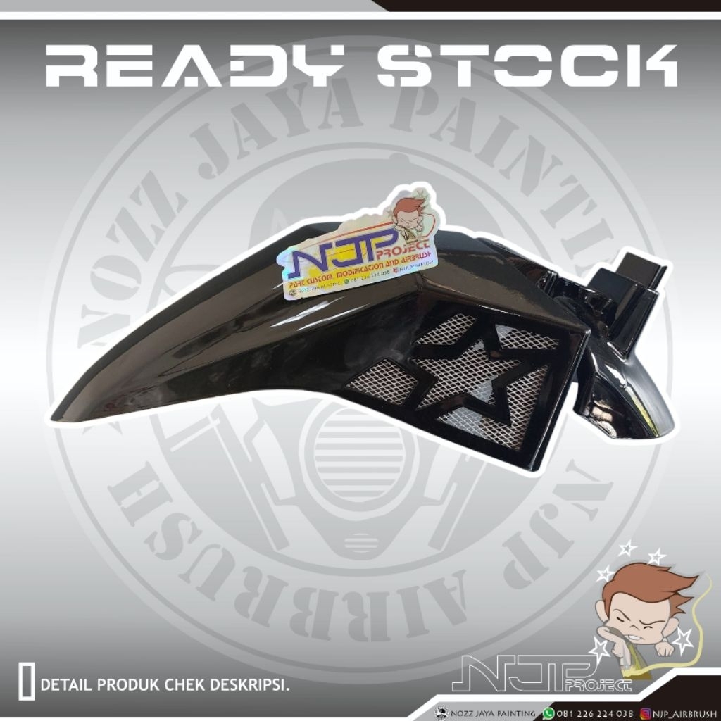 Slebor / Spakbor Depan Honda Beat FI 2013-2015 Coak Custom SCMSTAR