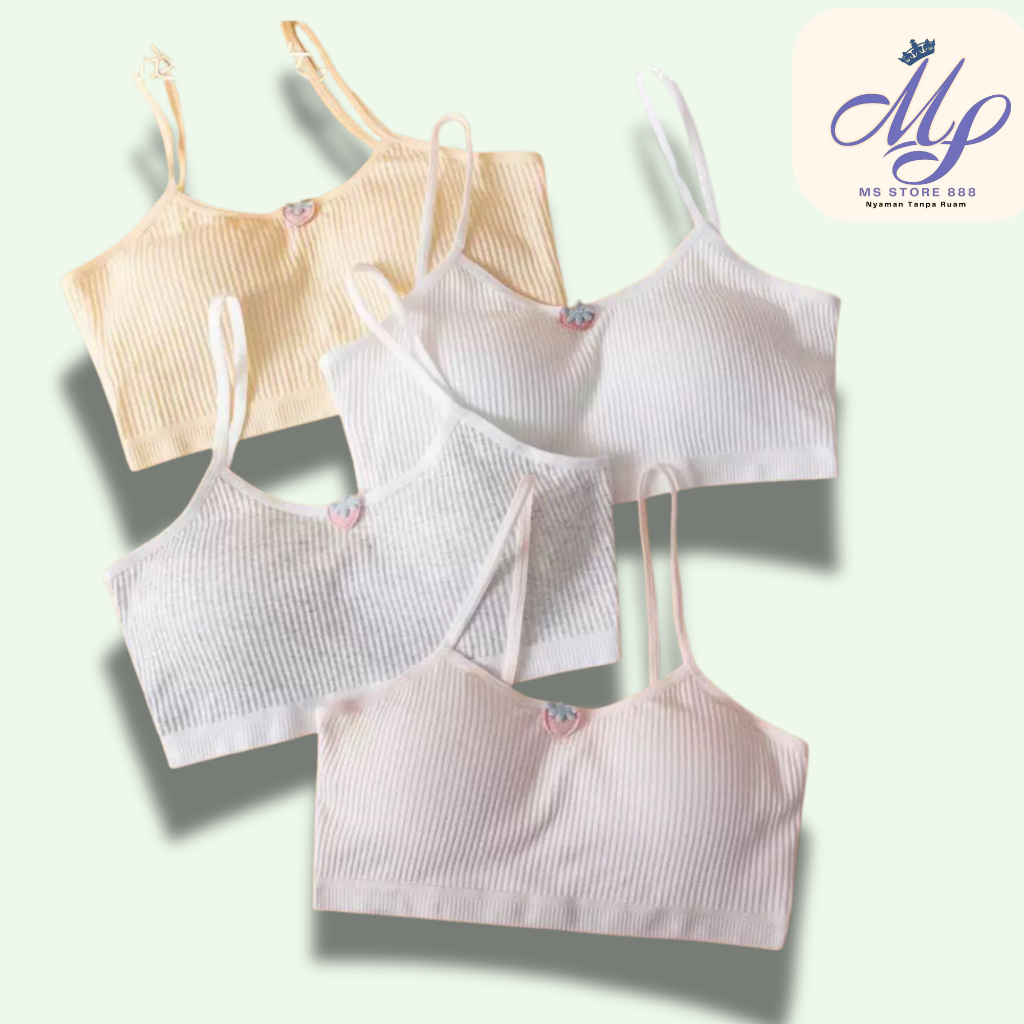 Miniset Stroberi Busa Anak Miniset Busa Anak Perempuan Pakaian Dalam Anak