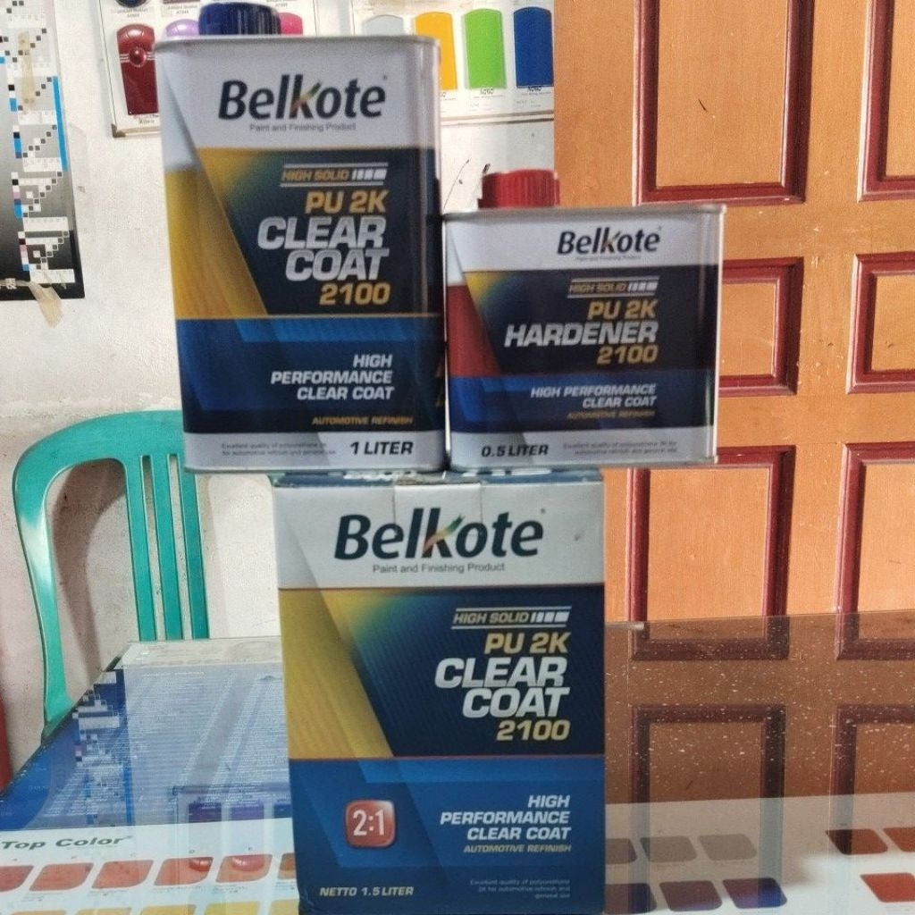 Belkote 2100 clear coat Hs