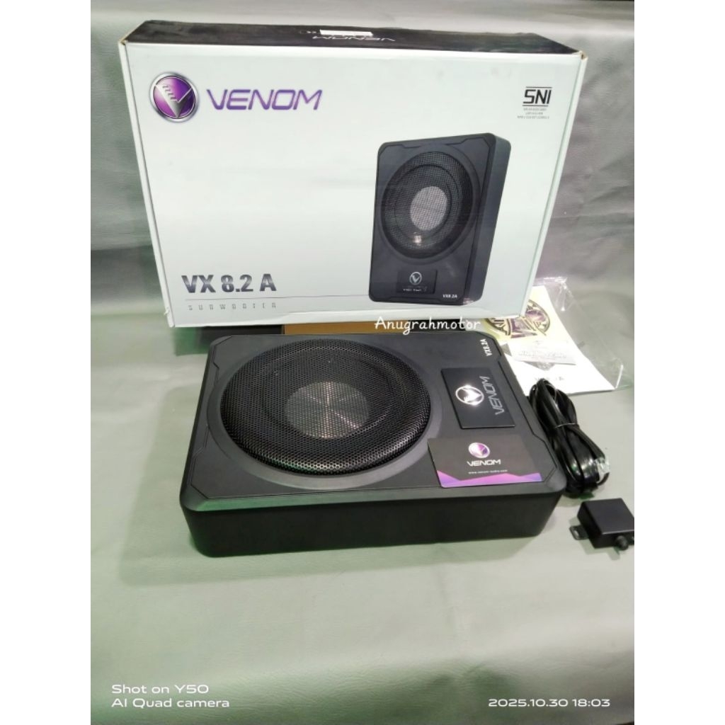 subwoofer kolong VENOM VX 8.2A subwoofer aktif venom VX 8.2A