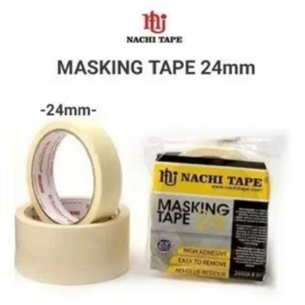 lakban masking 24 mm nachi