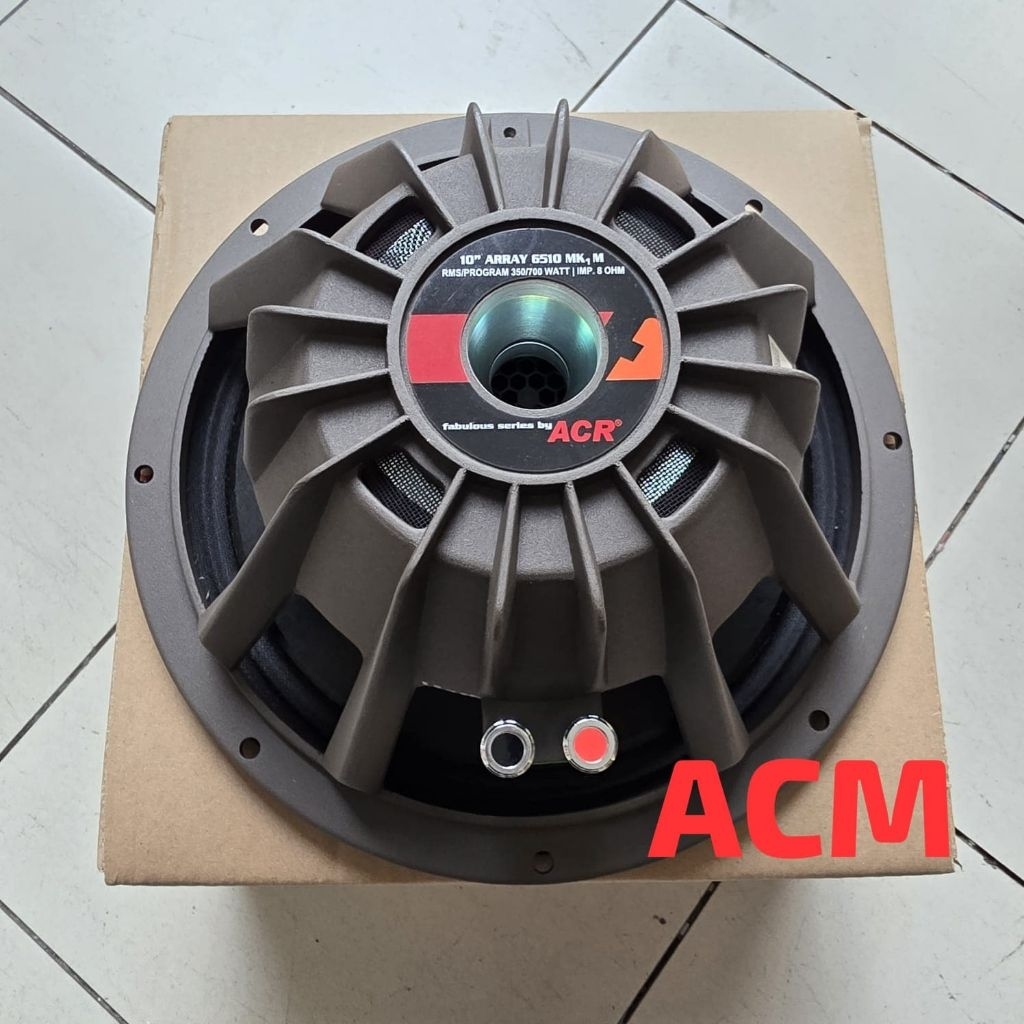 SPEAKER COMPONENT ACR FABULOUS ARRAY 6510M-MK1 10 INCH ACR FABULOUS ARRAY 6510MMK1