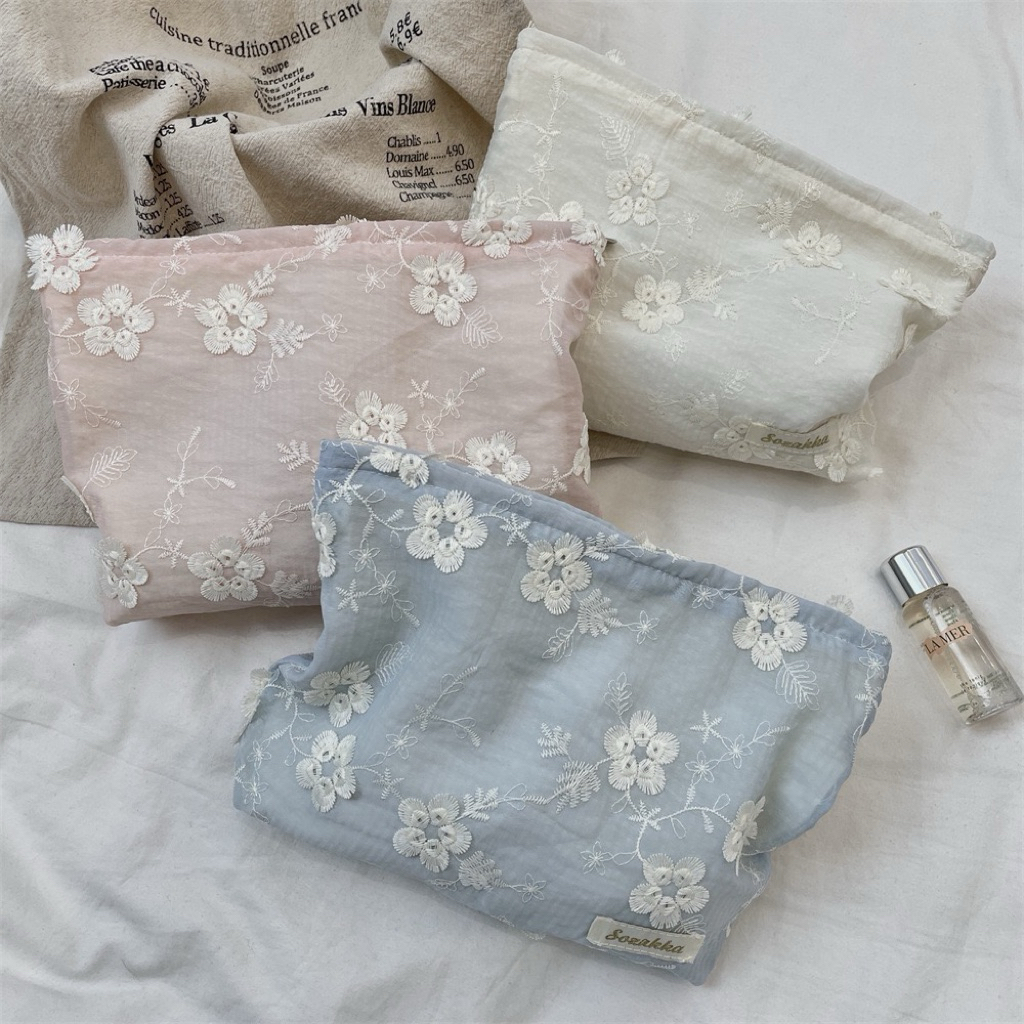 PINKY ROW - BENETA Make Up Pouch - Pouch Make Up Jumbo - Pouch Make Up Tas