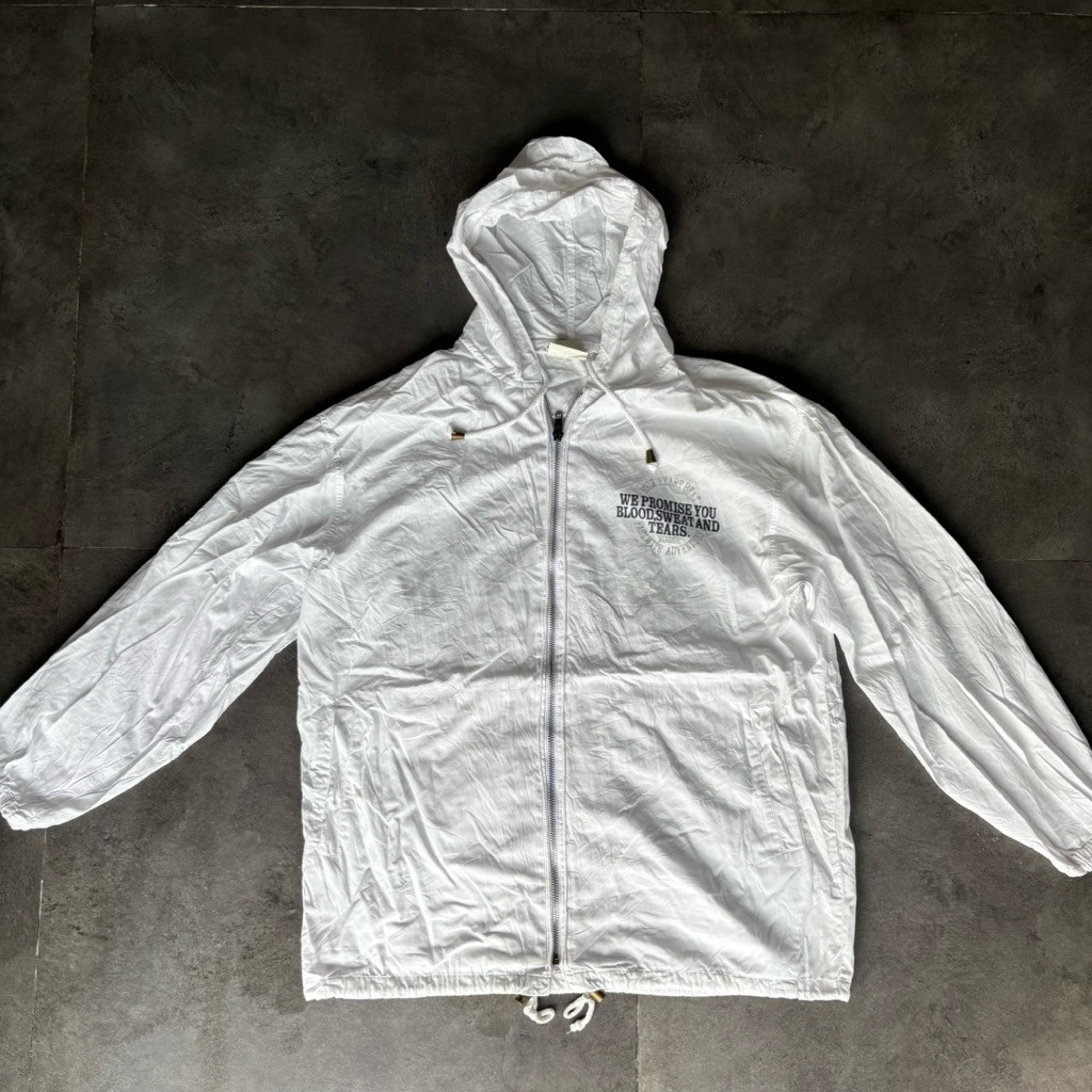 Gleeman Club Light Canvas Hoodie Jacket Man