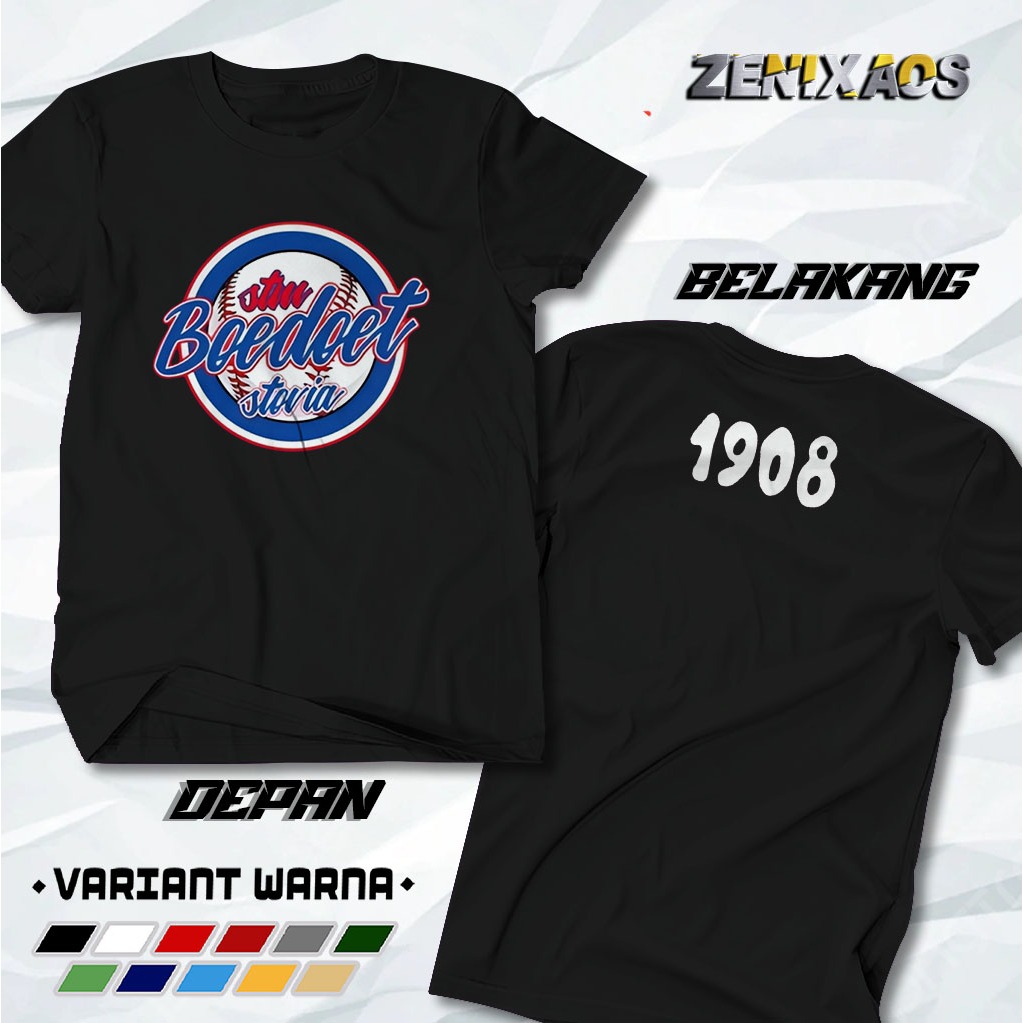 ZENIXAOS - BAJU DISTRO STM BOEDOET 1908 - TSHIRT PRIA WANITA -  KAOS TONGKRONGAN NEW
