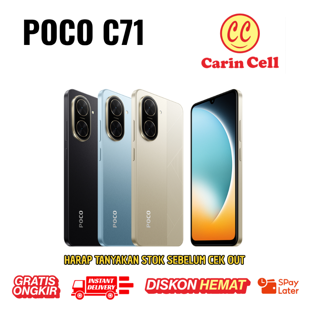 POCO C71 RAM 4/128GB