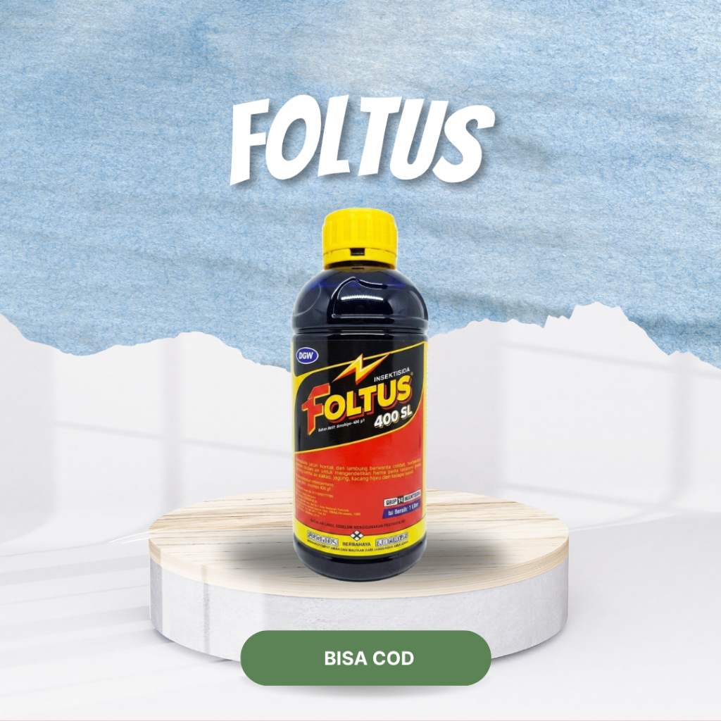 Foltus 400 SL 1 L - Insektisida Original DGW | Obat Wereng - Sundep/Beluk - Belalang - Kutu