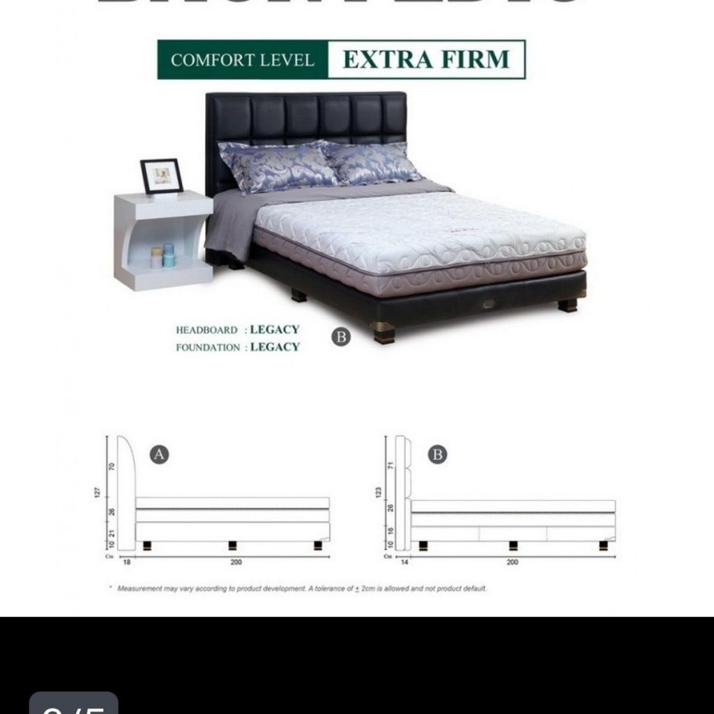 Kasur Latex 160x200 Guhdo Back Pedic Latex  26 cm (Kasur Saja)
