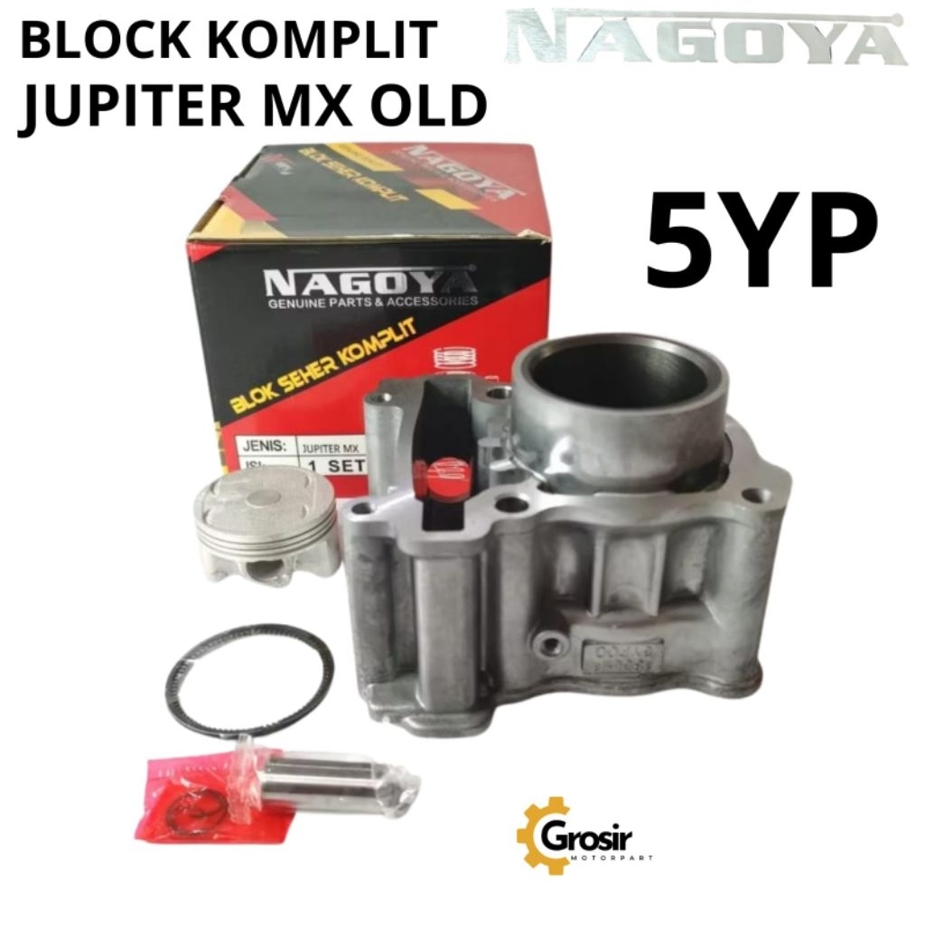 Cylinder Block ( Nagoya) Blok Komplit Assy Jupiter Mx OLD 5YP
