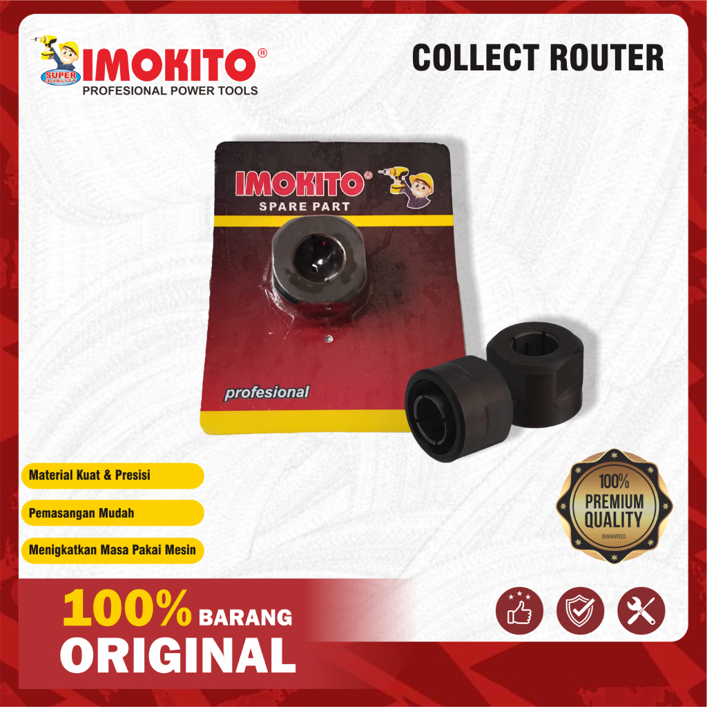 Collect Router 3612 / Mur Pengunci Mata Router Mesin Profil Besar IMOKITO