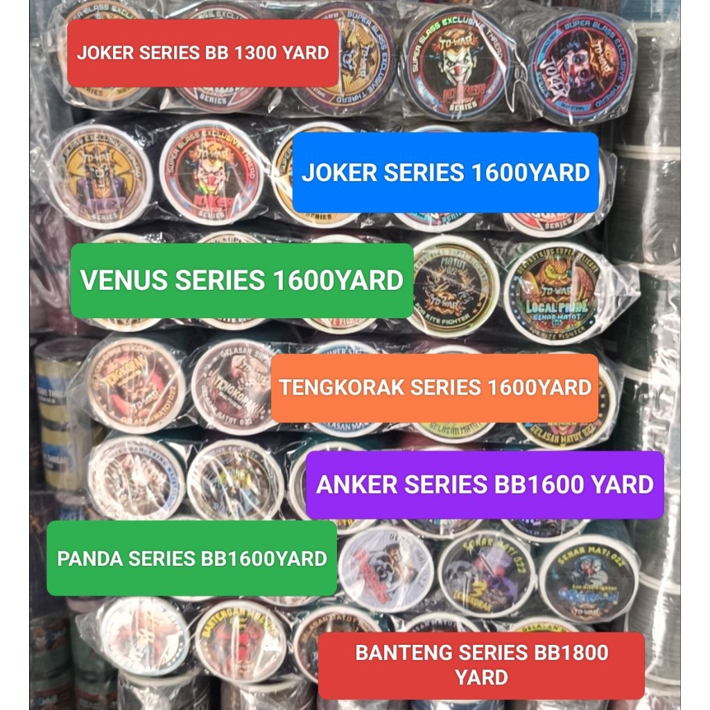 PROMO HOTT AWAL MUSIM 1 slop (isi 10 klos bonus 2 klos ) GELASAN MATOT 022 Full Pyrex 5 MERK CAMPUR 