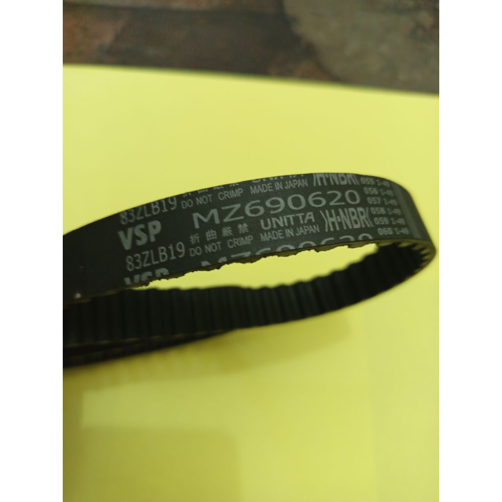 Timing Belt Sabuk L300 Disel Lama ,pendek asli MODE IN THAIlAND