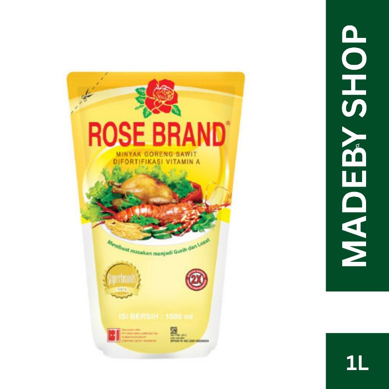 Rose Brand - Minyak Goreng Rose Brand 1 Liter