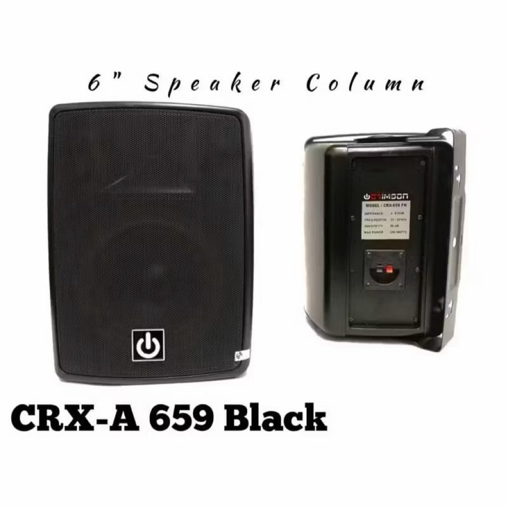 SPEAKER PASIF 6 INCH SEPASANG CRIMSON CRX A659 FN