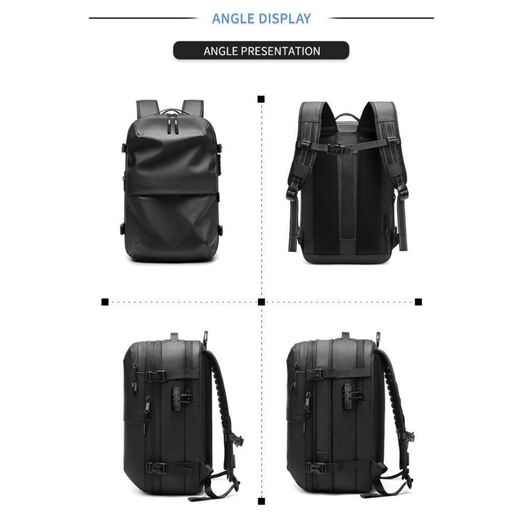 MH - Backpack Vacum New 7705 – Tahan Air Kompresi Vakum Travel Backpack 24 inch