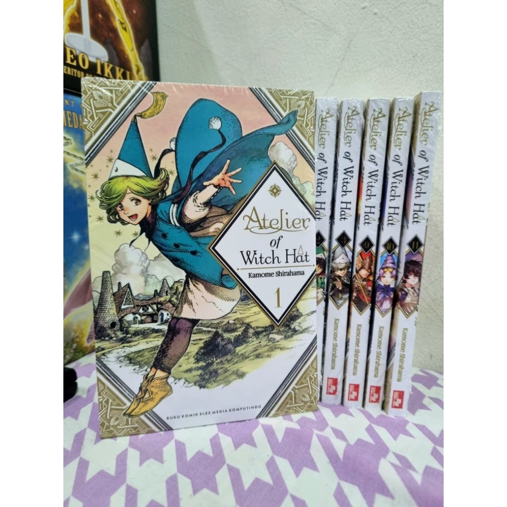 Witch Hat Atelier vol 1-3, 9-11