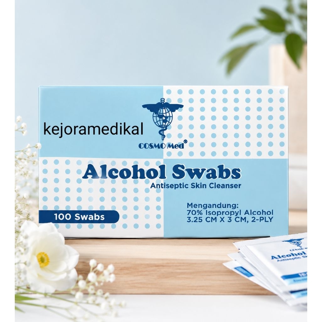{KEJORAMEDIKAL} ALCOHOL PADS RESOURCES ISI 100 PCS 2 PLAY