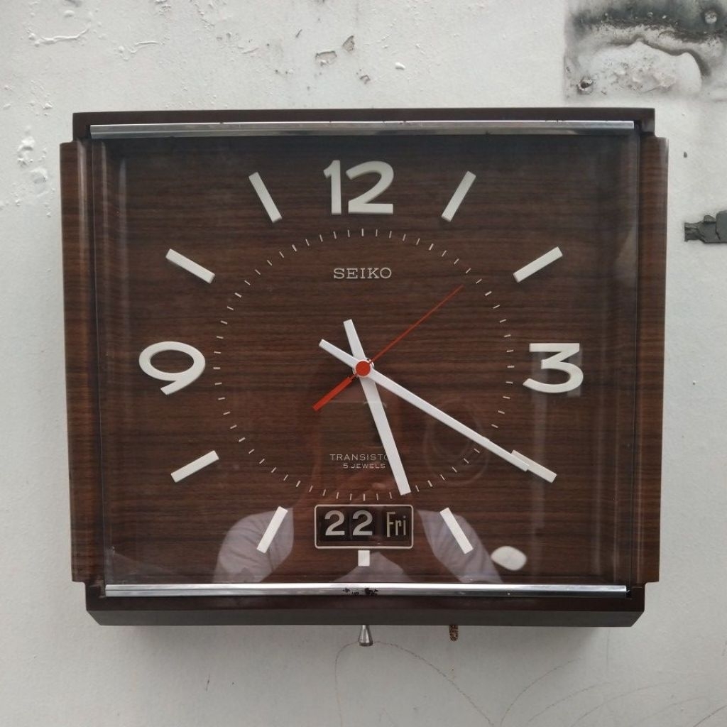 TERMURAH JAM DINDING TRANSISTOR SEIKO JADUL