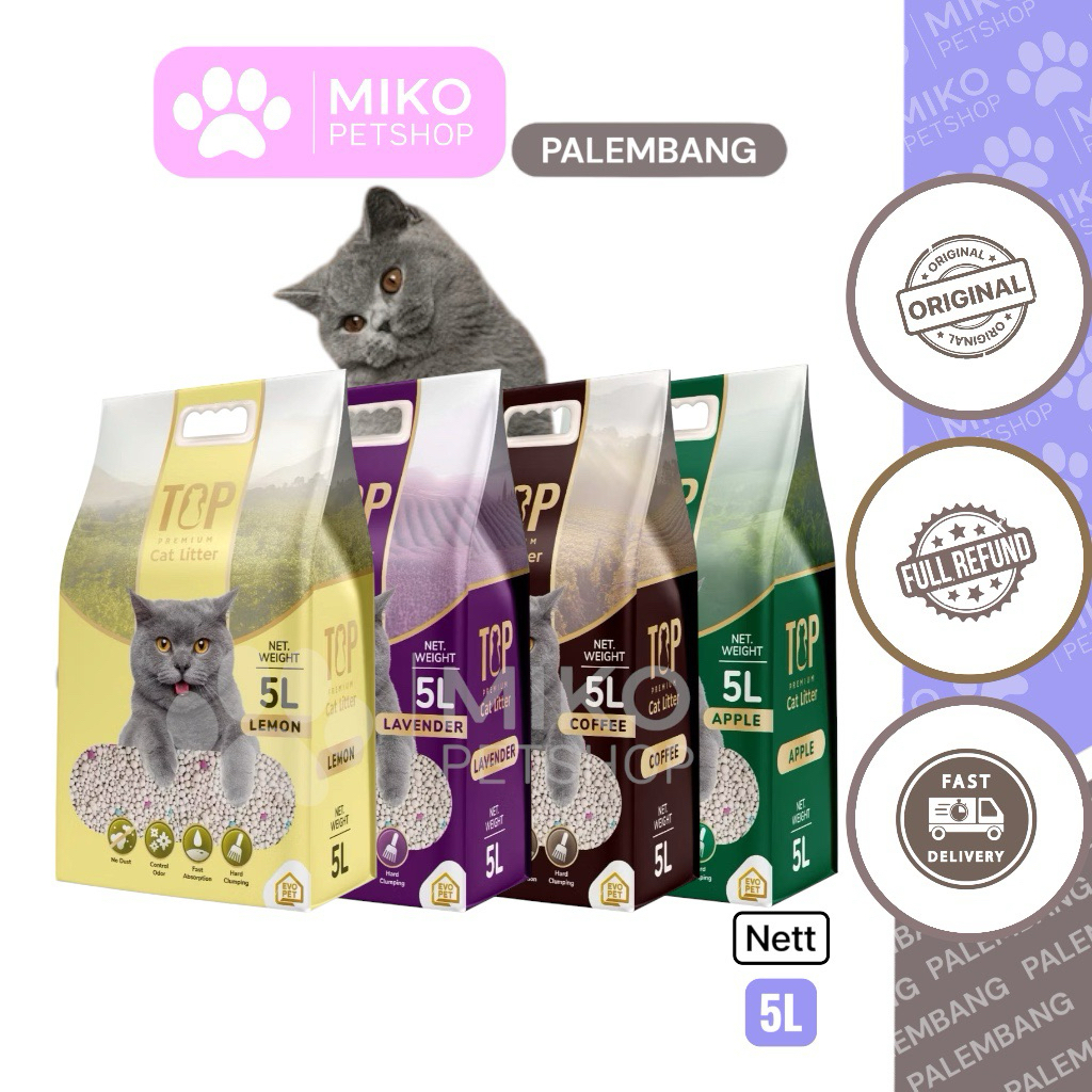 Pasir Kucing Top 5Liter