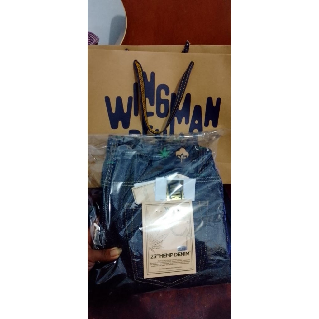wingman denim hemp 23 oz