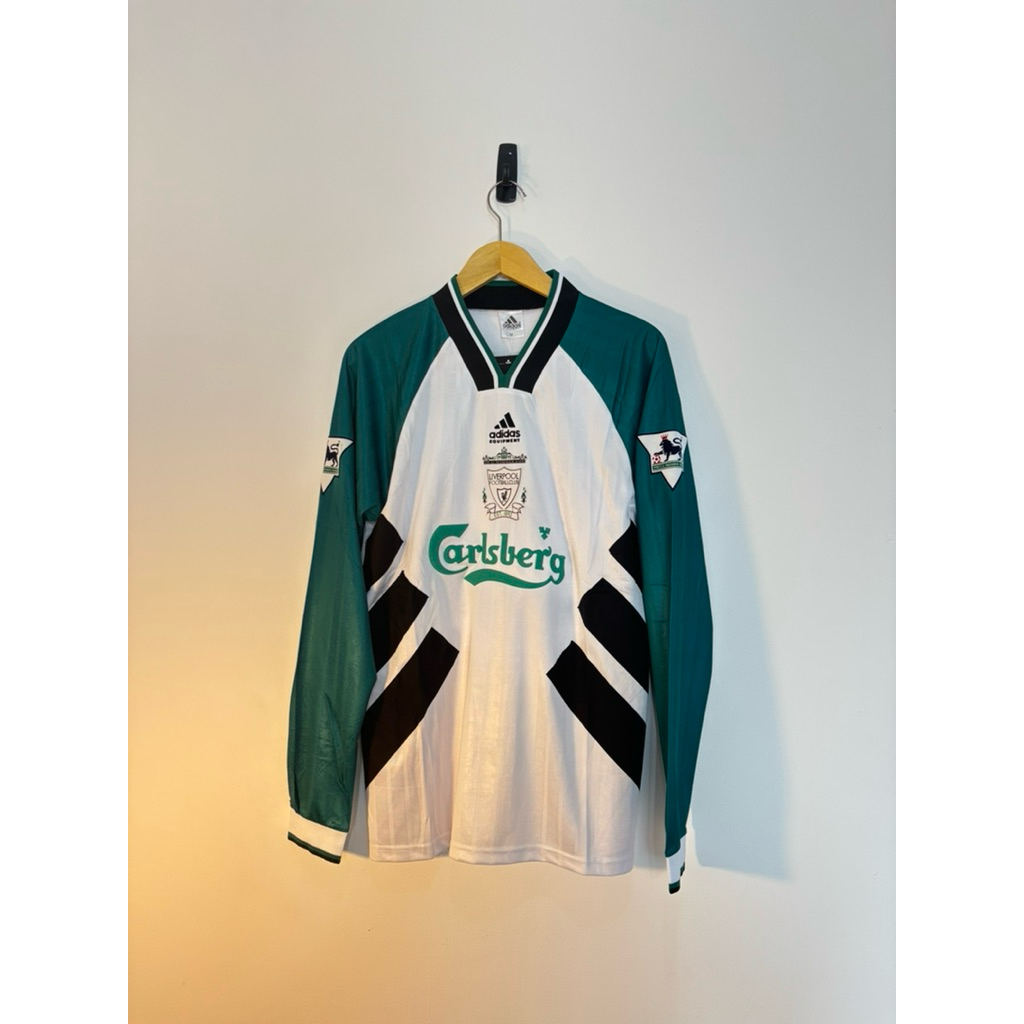 Jersey Long Sleeve Liverpool Away 1993–1995 Fowler 23 – Size M