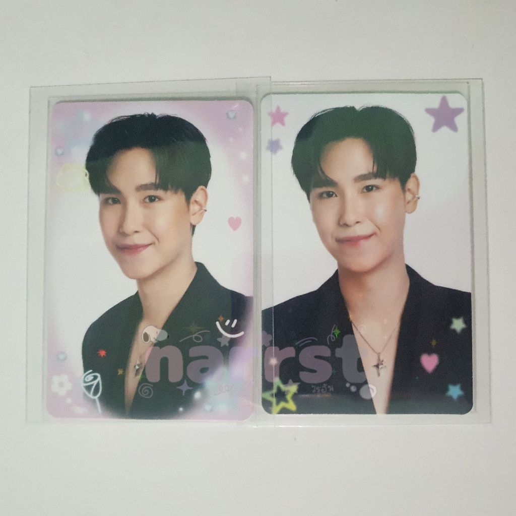 Photocard Junior Mini Photo Set Valentine Pink GMMTV Bookfair || Junior Panachai JuniorMark