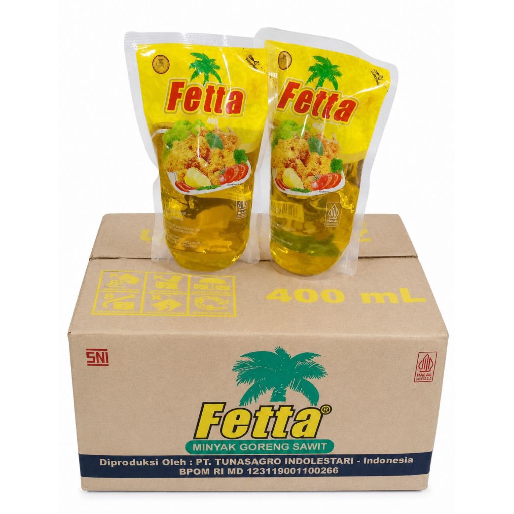 minyak goreng fetta 1 dus isi 24pcs