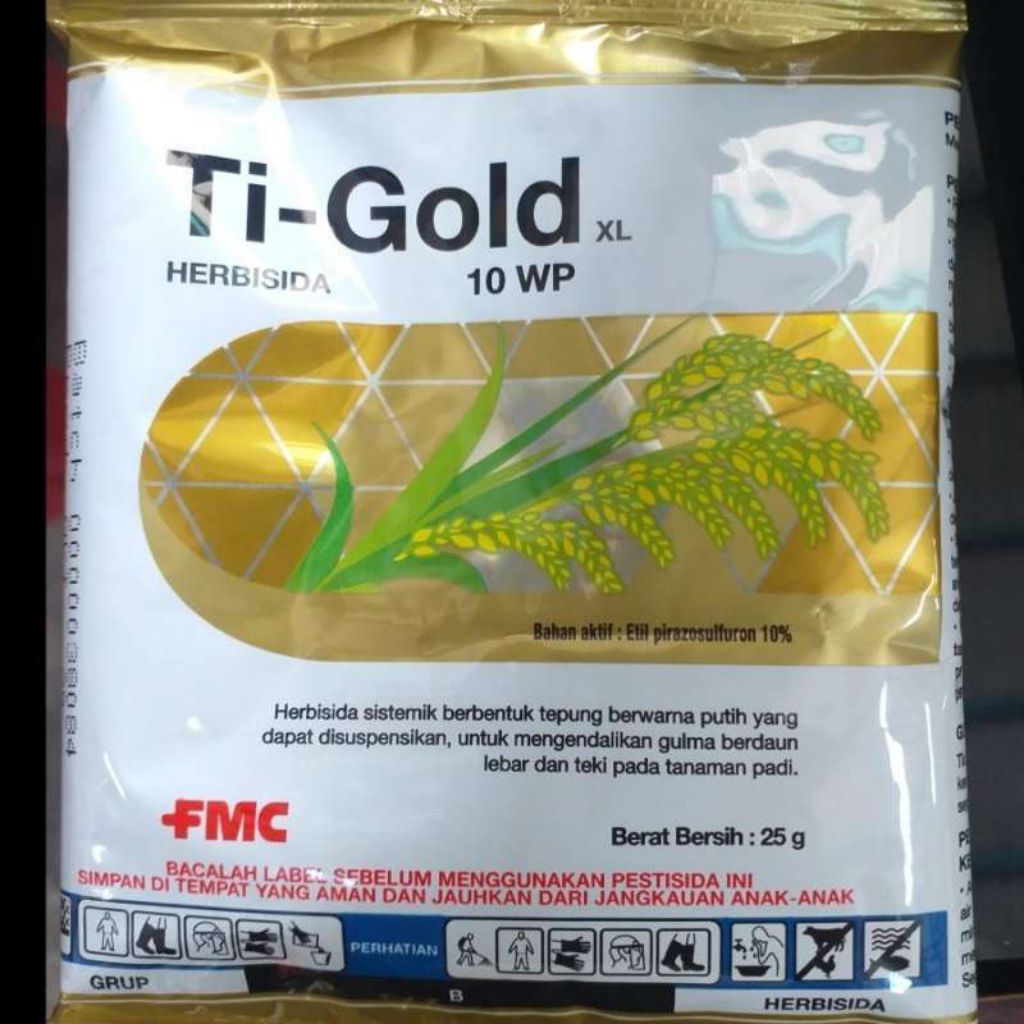 Ti-Gold XL 10 WP herbisida sistemik 25gram