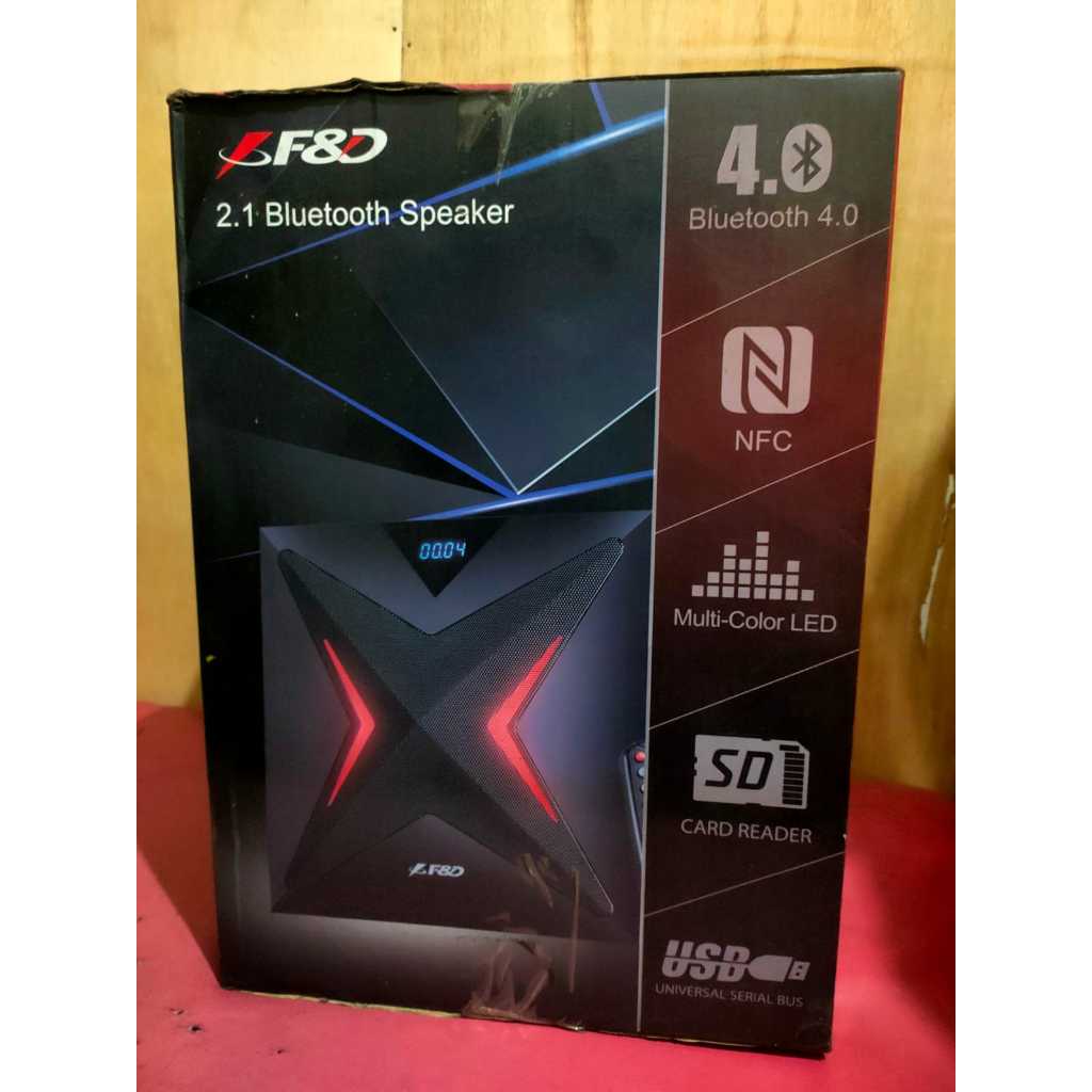 Speaker F&D F550X, 2.1 Channel Multimedia Bluetooth Speaker Fenda